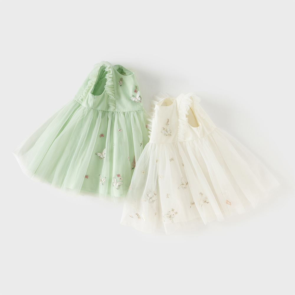 Sukienka księżniczki z haftowa – Summer Clothing Baby Girl recenzja i cena