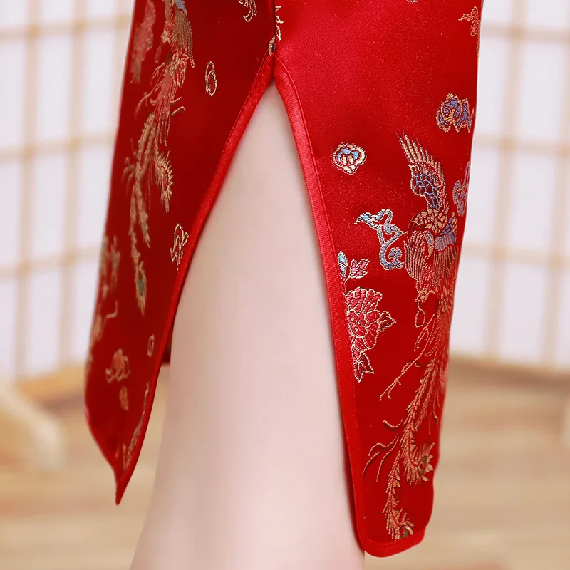Letnie dziecięce Cheongsam now – Summer Clothing Baby Girl recenzja i cena